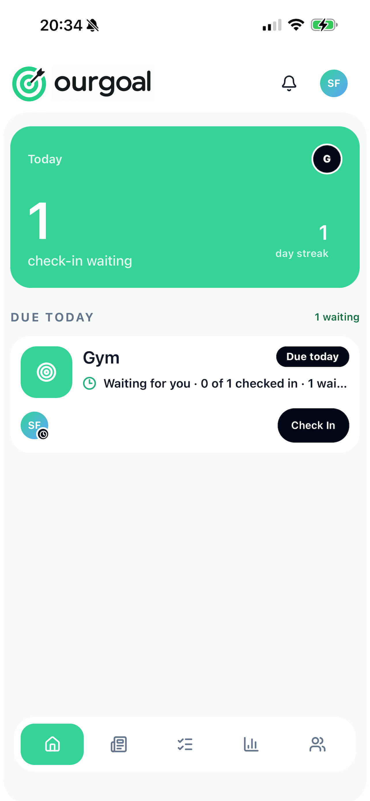 OurGoal - Goals With Friends screenshot 4
