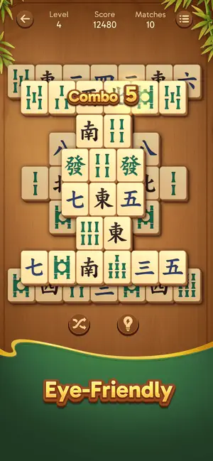 Vita Mahjong Wood screenshot 3