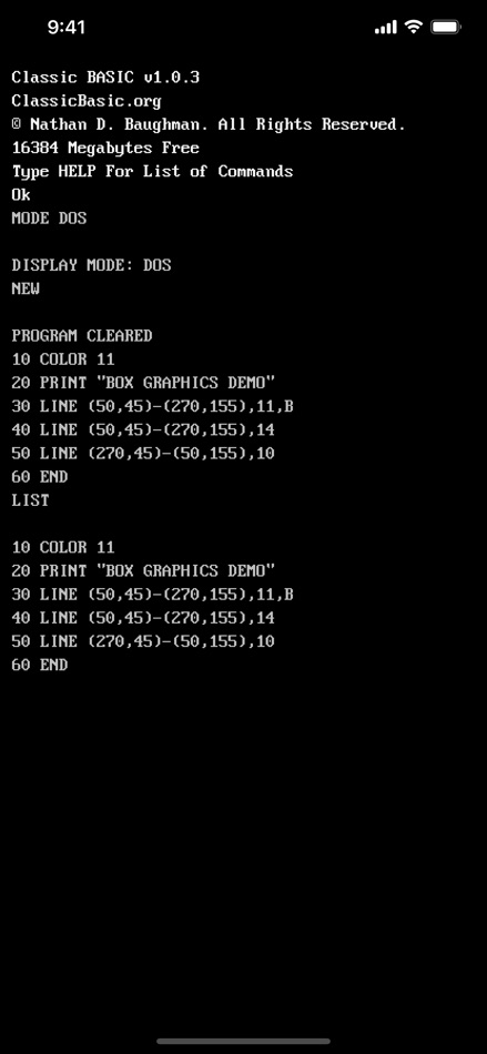 #6. Classic BASIC (iOS) Podle: Nathan Baughman