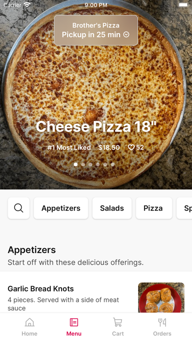 Brothers Pizza - Crystal River Screenshot