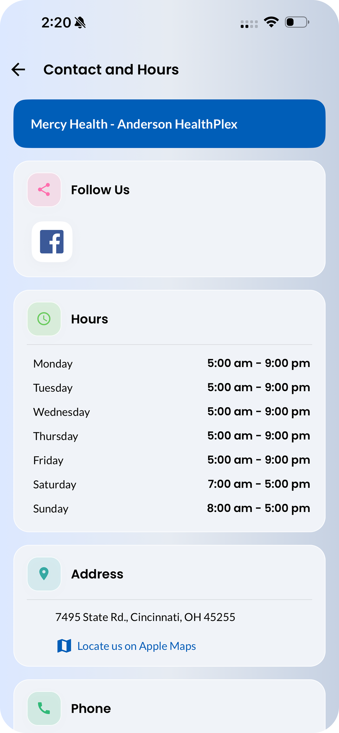 URFitAP - Mercy HealthPlex screenshot 4