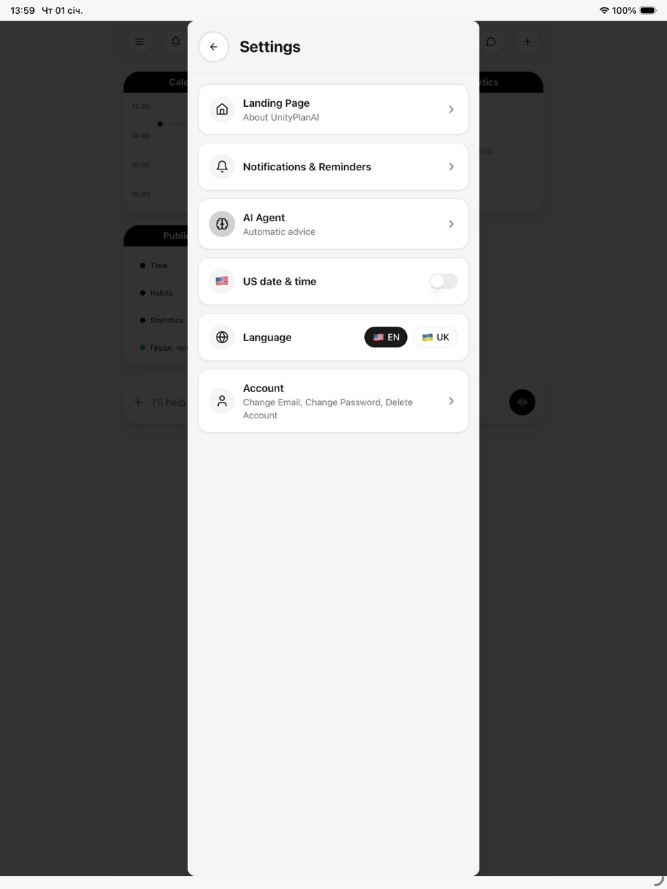 iPad screenshot
