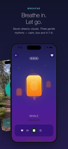 Calming Me: Music & Breathing screenshot
