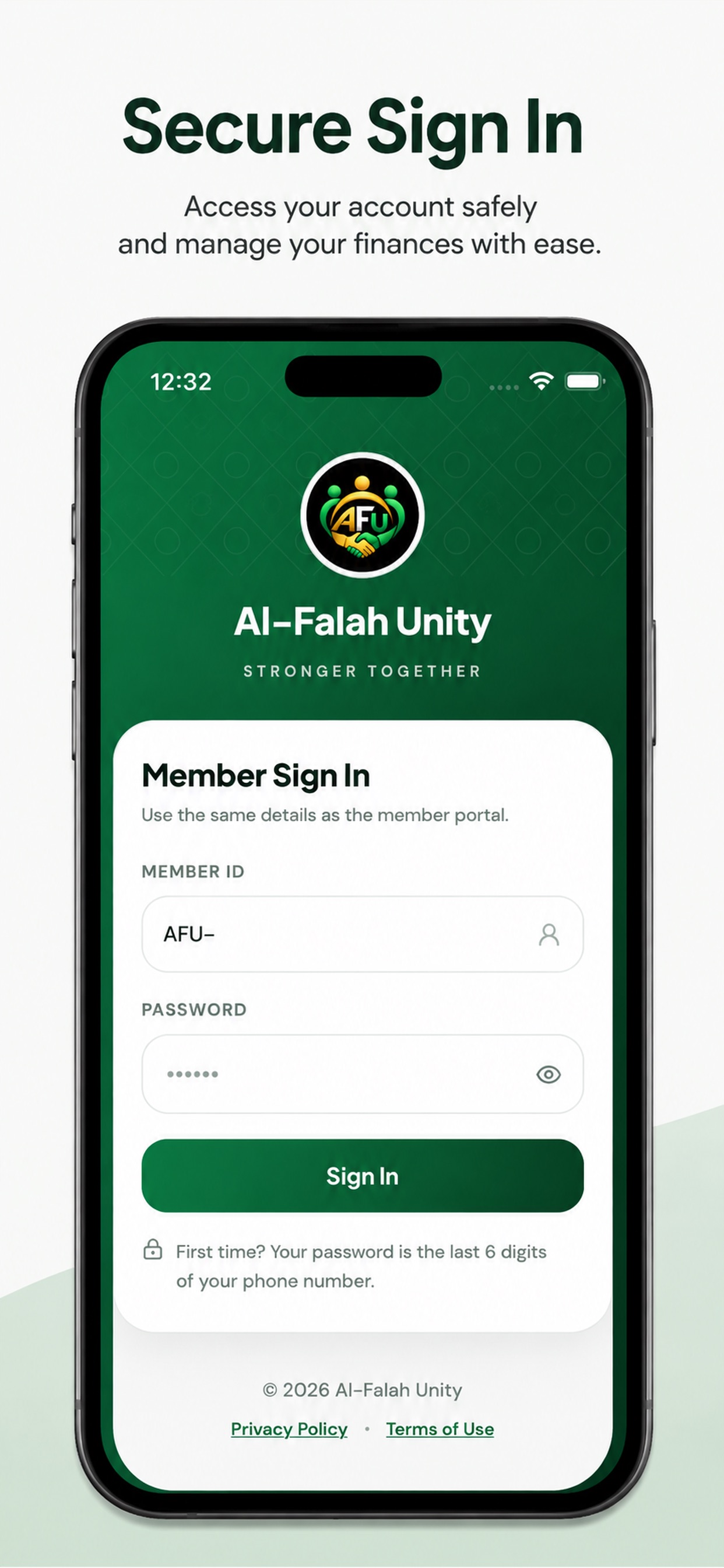 Screenshot 1 of Al-Falah Unity