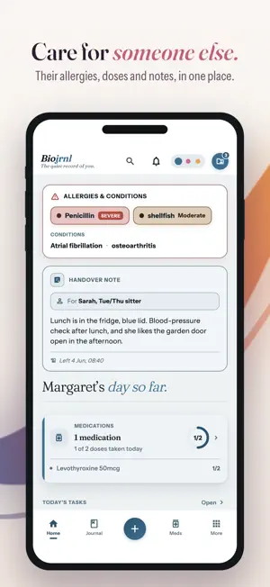 Biojrnl: Health Journal screenshot 4