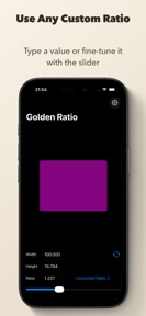Golden Ratio Calculator Pro screenshot