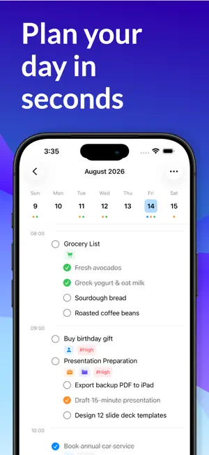 Todura: Daily Planner & Kanban screenshot 1