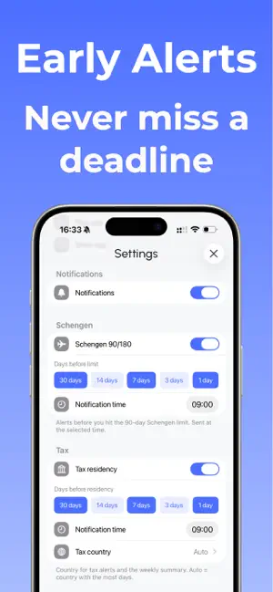 Schengen Calculator 90/180. screenshot 4