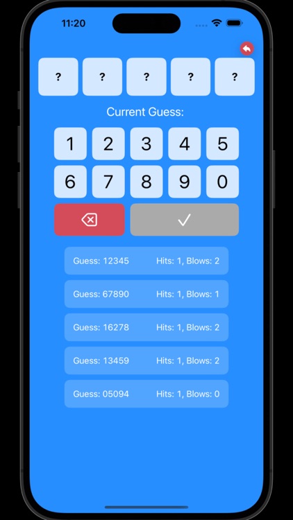 Hit&Blow Card Game screenshot-3