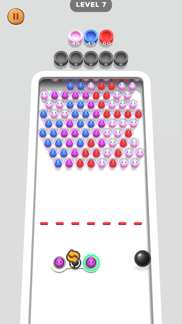 Bubble Jam Ball Match