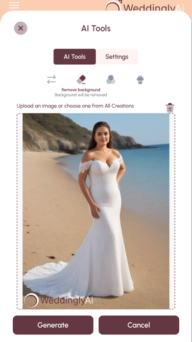 WeddinglyAi Screenshot