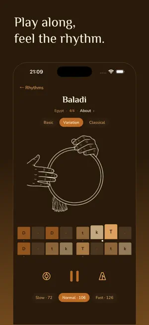 Darbuka Companion screenshot 1