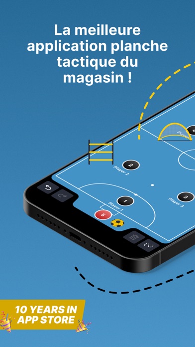 Screenshot #1 pour Planche Tactique: Futsal++
