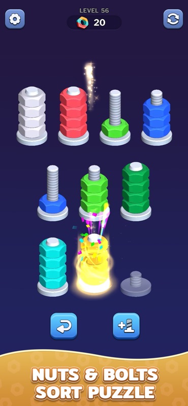 Nut Sort Games - Color Sorting screenshot 3