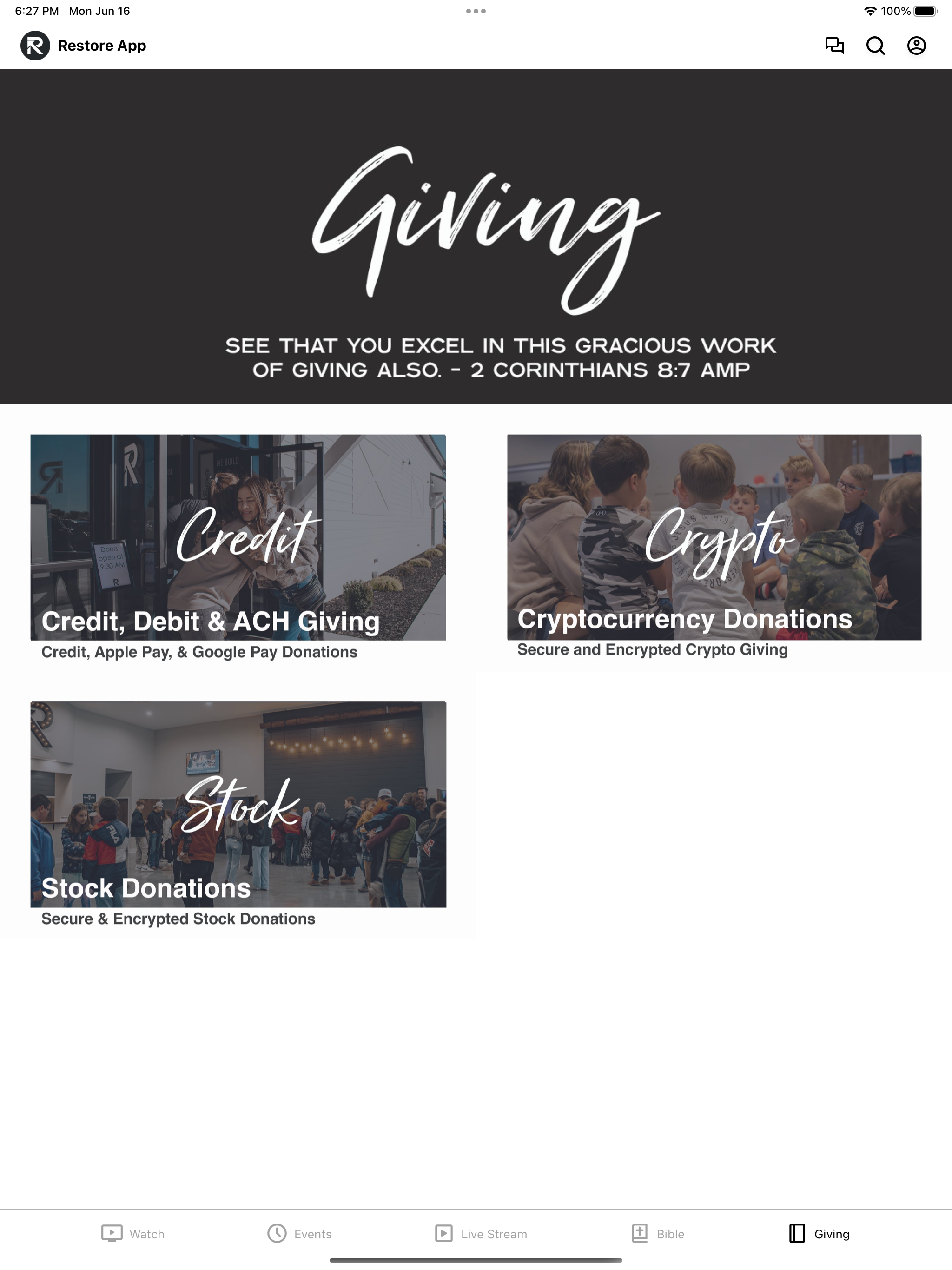 Restore Church, Inc. screenshot 6