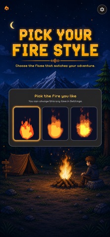 Keep My Fire Bigger iPhone screenshot
