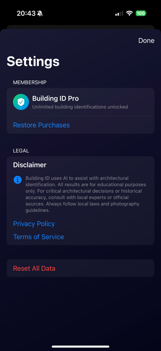 Building Identify: AI Scanner Screenshot 9 of 9
