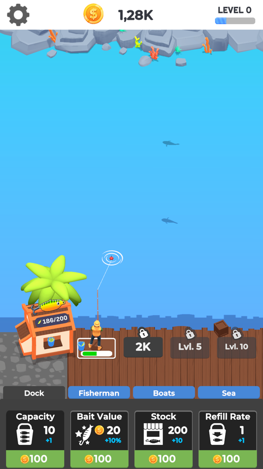 #4. Fish Inc Tycoon (iOS) By: KOOL GAMES STUDIO OU