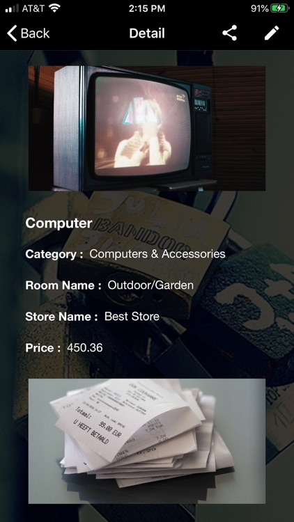 My Personal Valuables