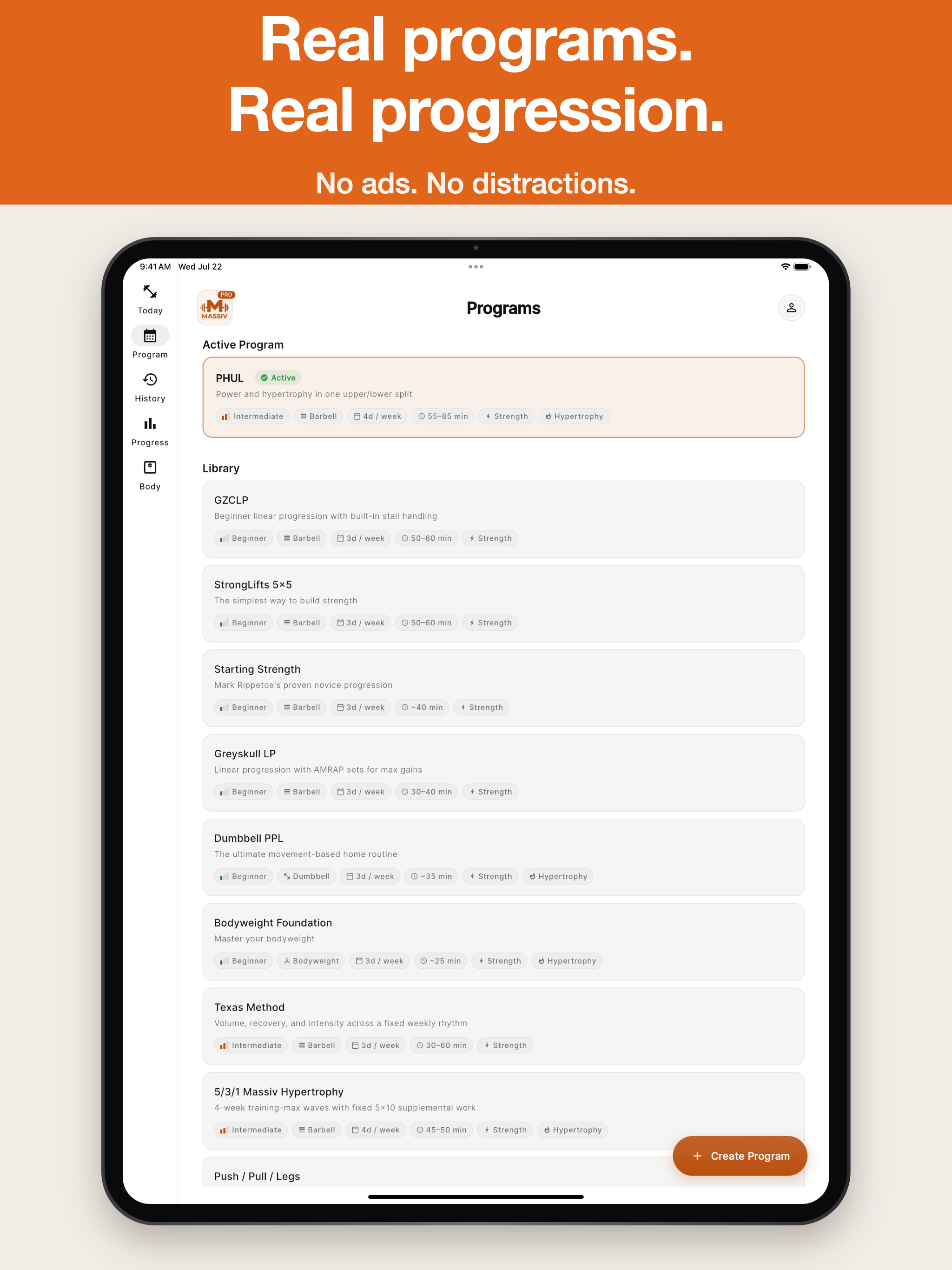 Massiv: Gym Workout Tracker screenshot 11