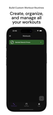 Workout Log – Gym Tracker Screenshot 3 of 6