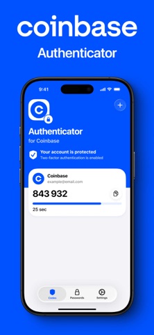 Coinbase 认证器 screenshot