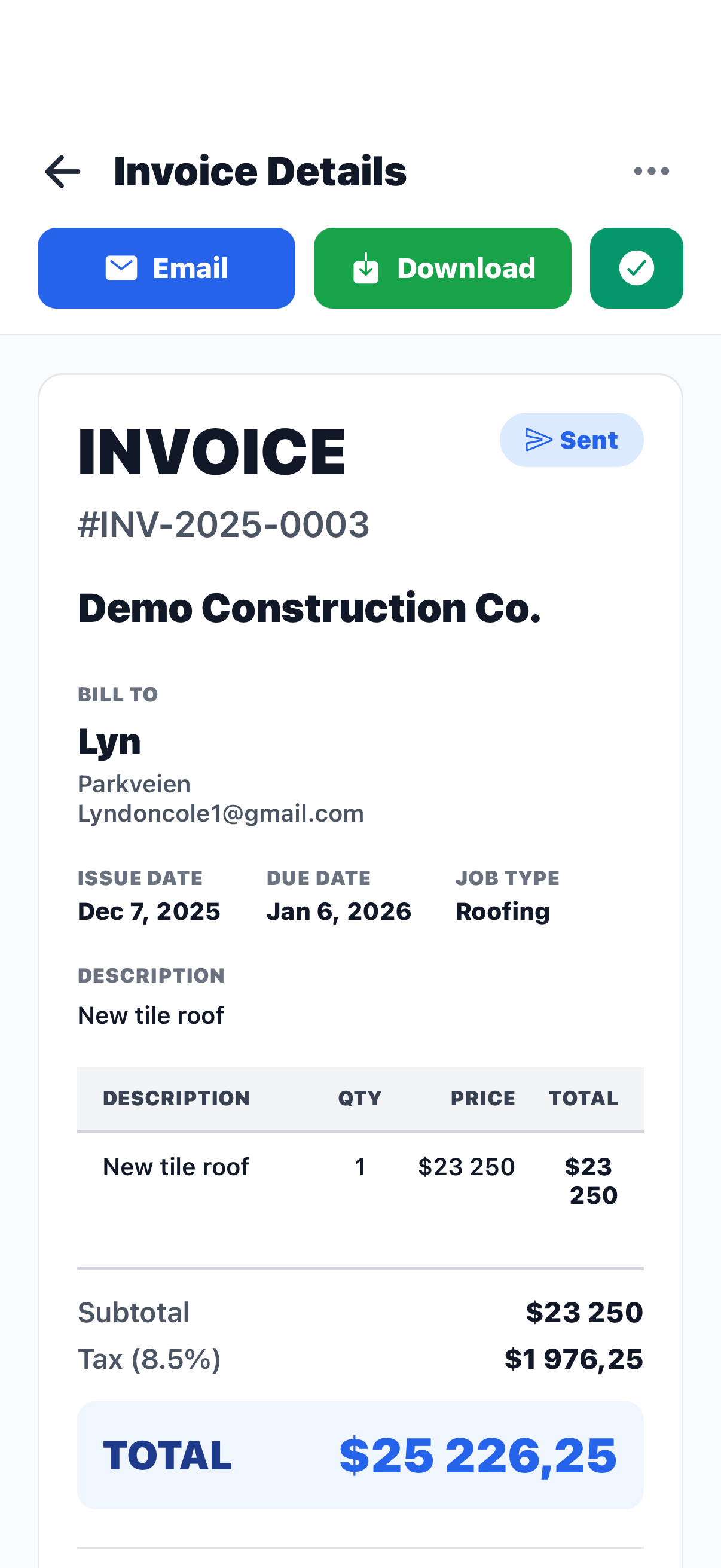 Contractors Suite: AI Jobs screenshot 6