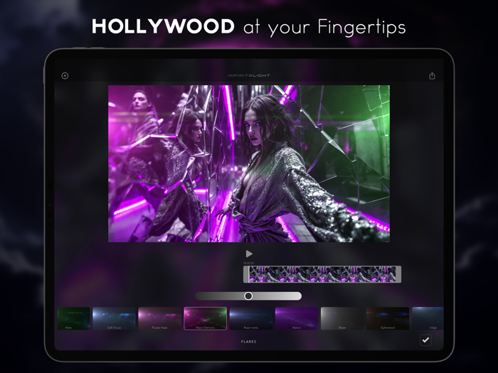 Infinite Light Optical Effects