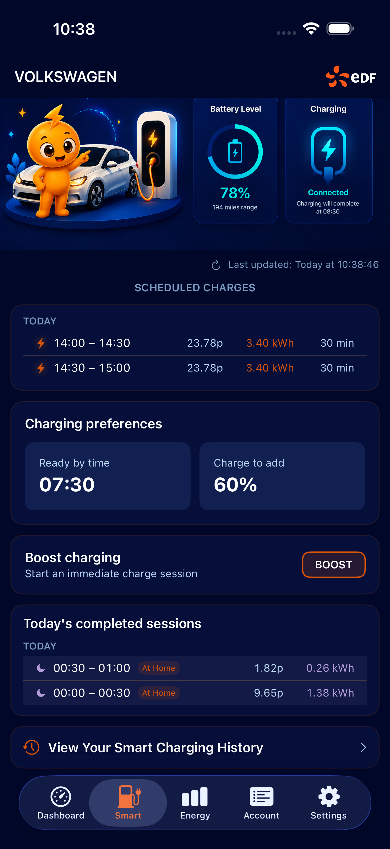EnergyDock screenshot 3