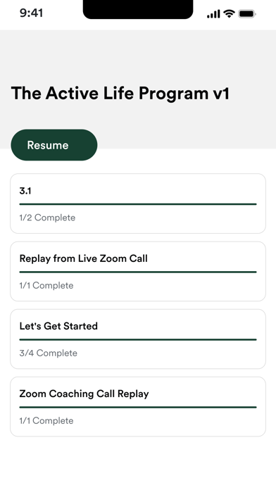 The Reclaim Screenshot