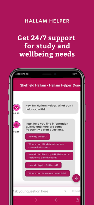 Hallam Uni Screenshot 7 of 8