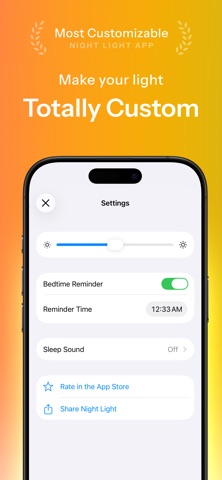 Night Light Nightlight Color iPhone screenshot