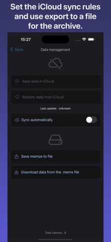 Key memos Screenshot 4 of 4