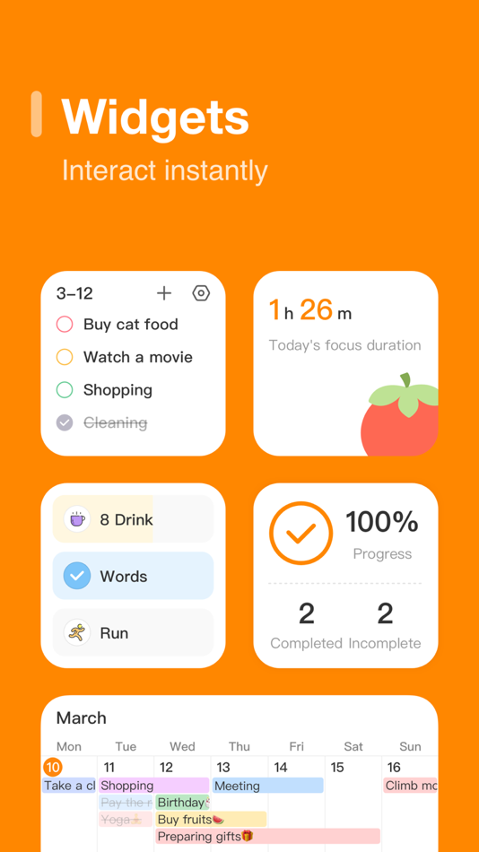 #7. TimePlanner-时间管理&番茄钟专注 (iOS) Podle: Beijing Fingertip Fusion Technology Co., LTD