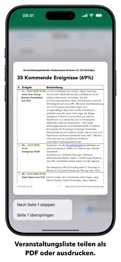 Скриншот Hackerspace Bremen на iPhone 5