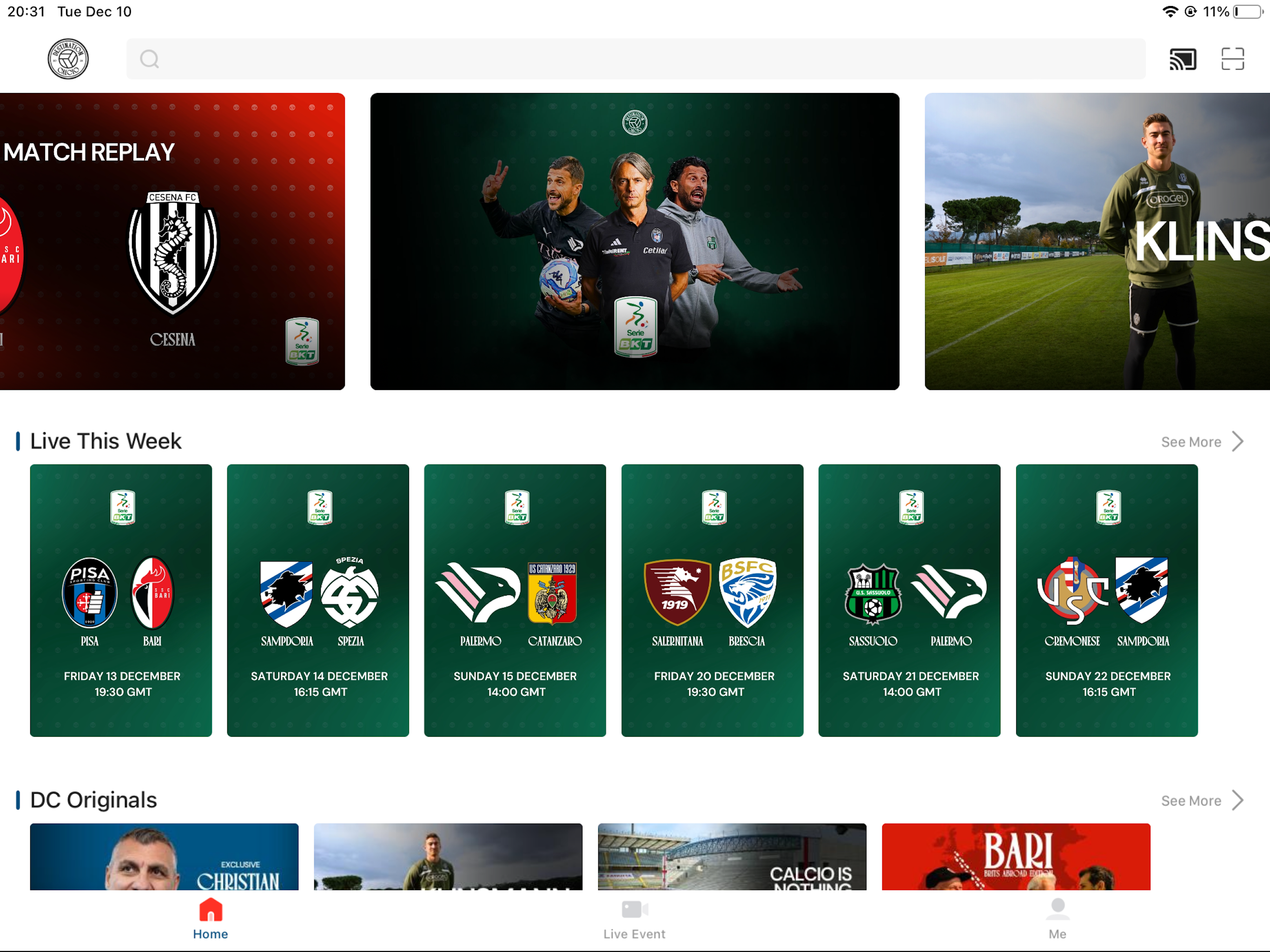 Destination Calcio TV screenshot 4