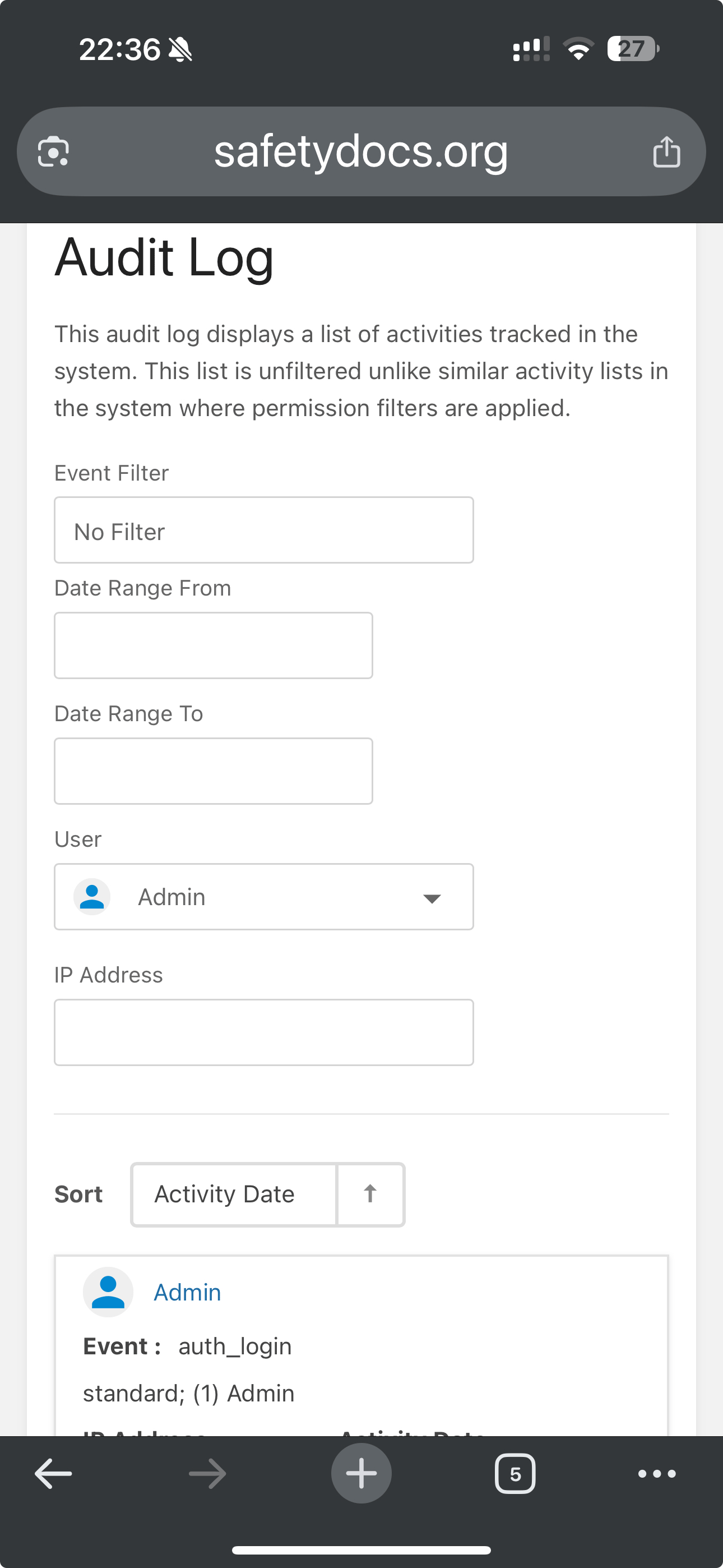 SafetyDocs screenshot 8
