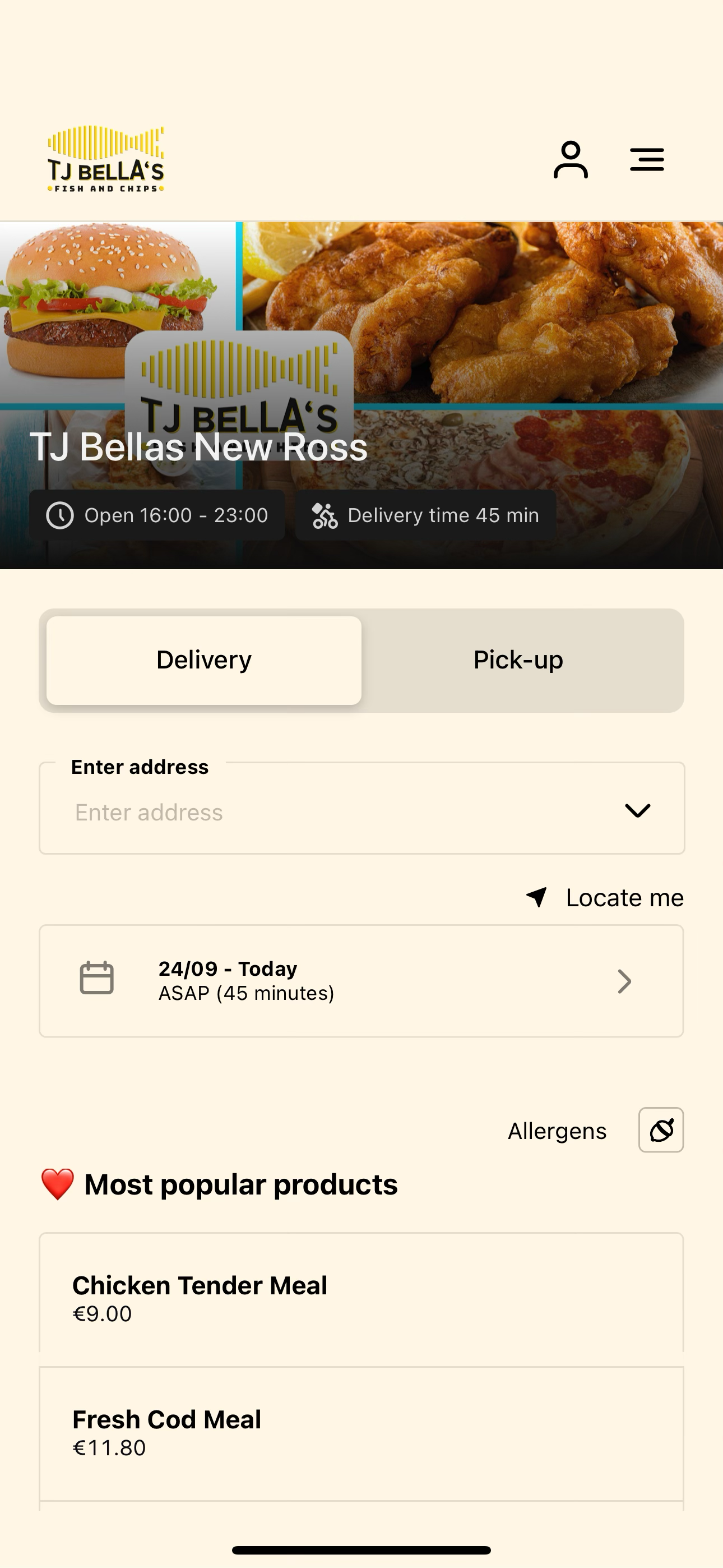 TJ Bellas Restaurant screenshot 3