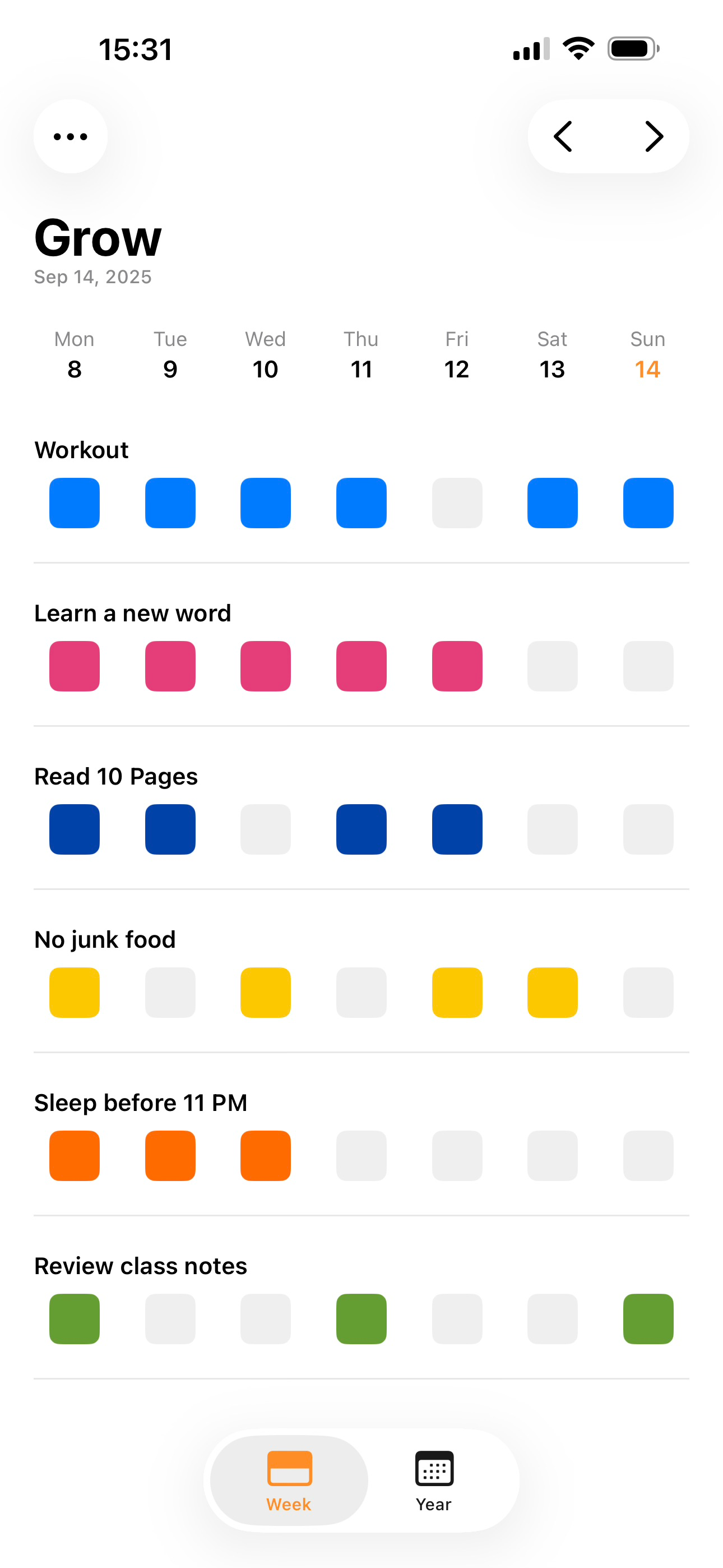 Grow - Habit Tracker