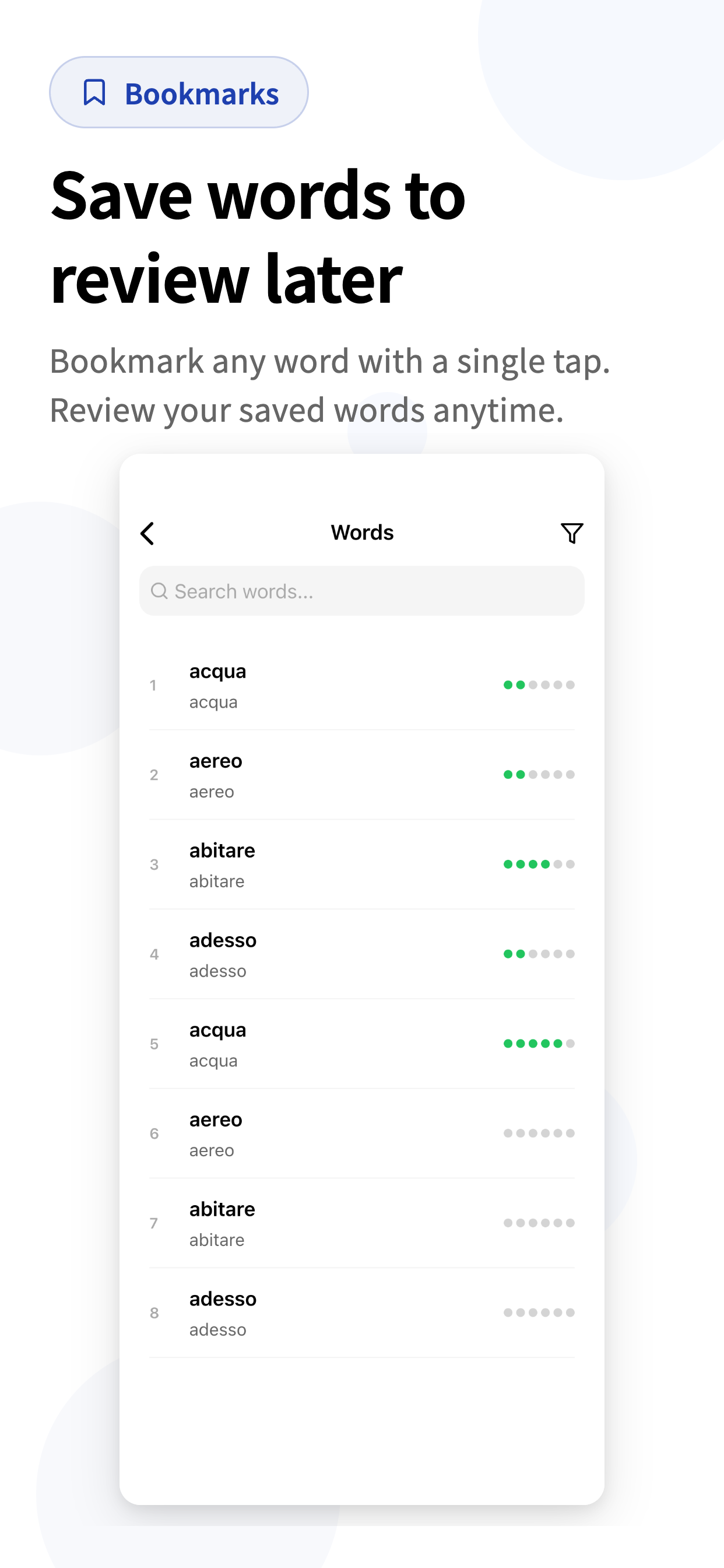 Learn Italian: 6700 Words screenshot 7