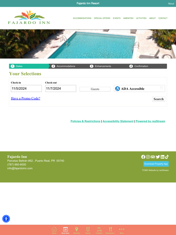 Screenshot #5 pour Fajardo Inn Resort App