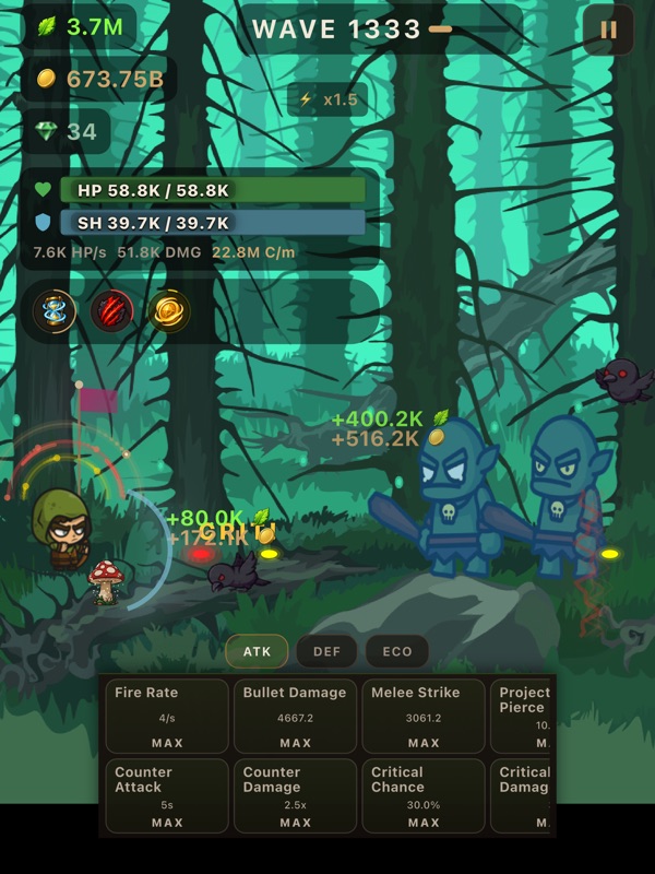 Idle Runner: Hero Idle RPG screenshot 10