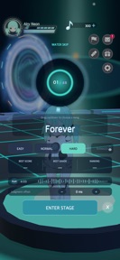 Airy Neon: Rhythm Game screenshot