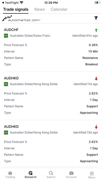 NBF Markets Screenshot