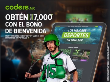 Codere: Apuestas Deportivas MX iPad screenshot 1