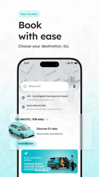 Green SM: Electric Mobility App Store screenshot 2