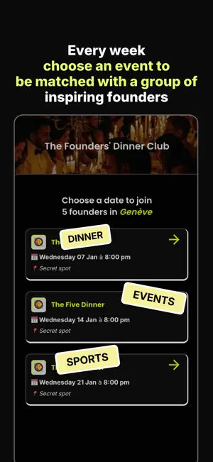 The founders' social club screenshot 3