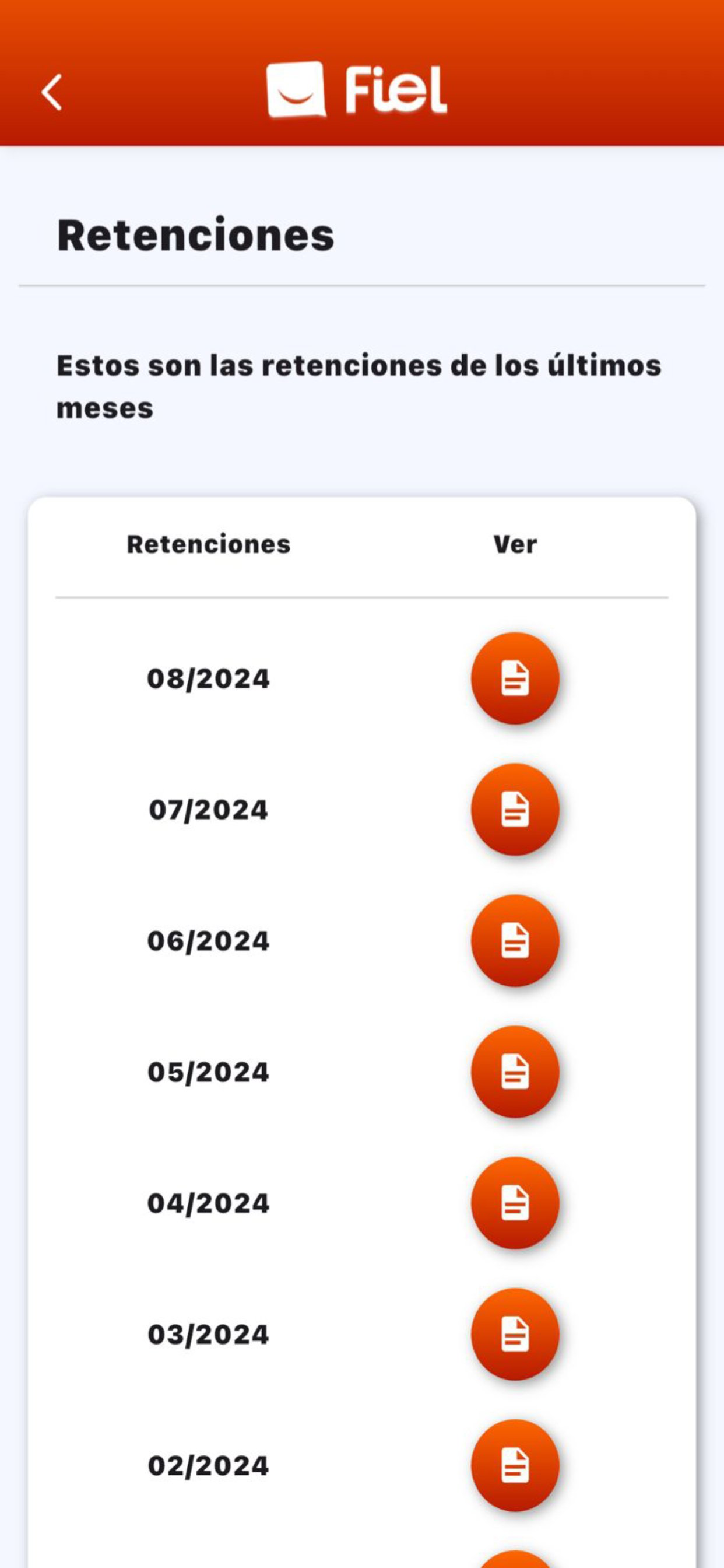 Tarjeta Fiel Comercio screenshot 3