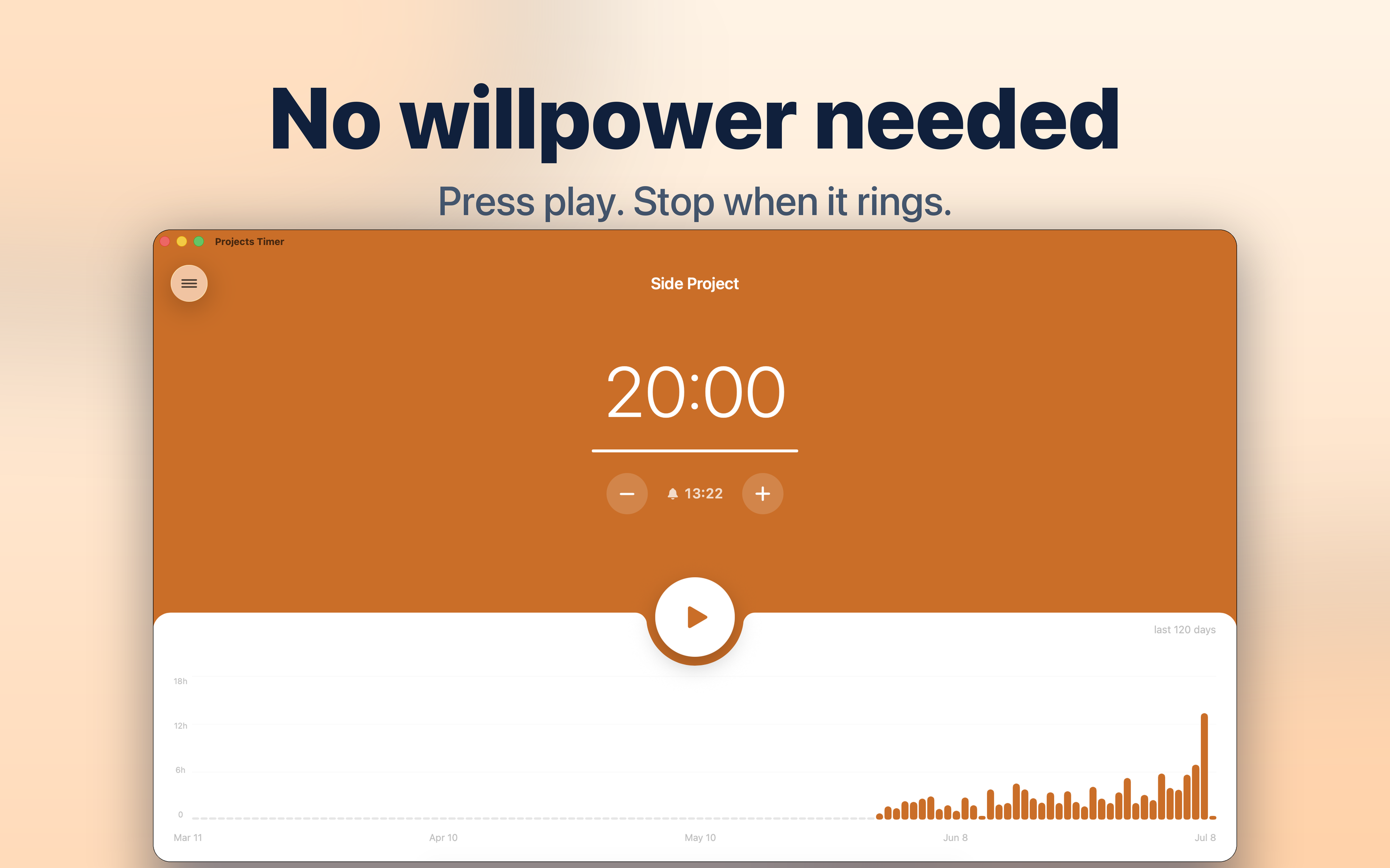 Projects Timer screenshot 8