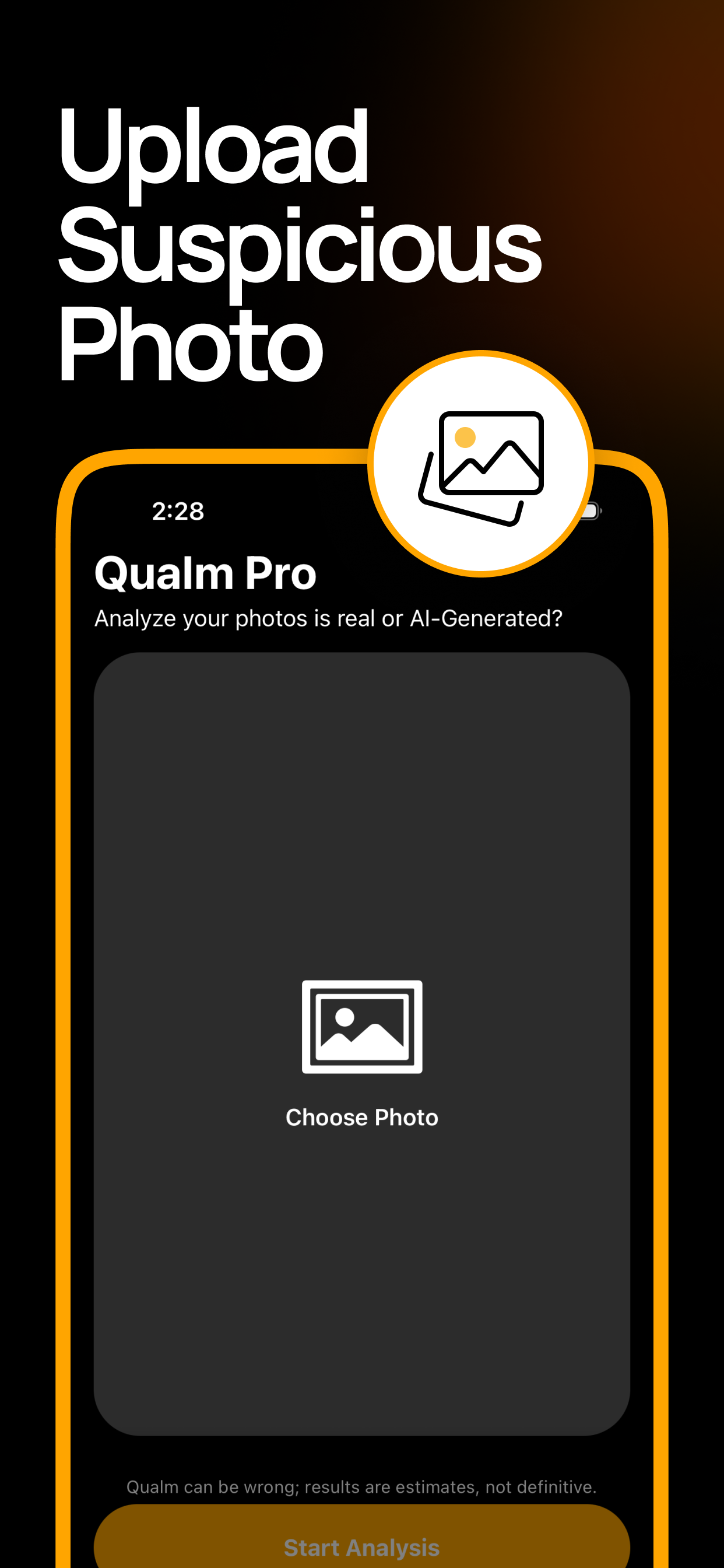 qualm: ai photo detector screenshot 2